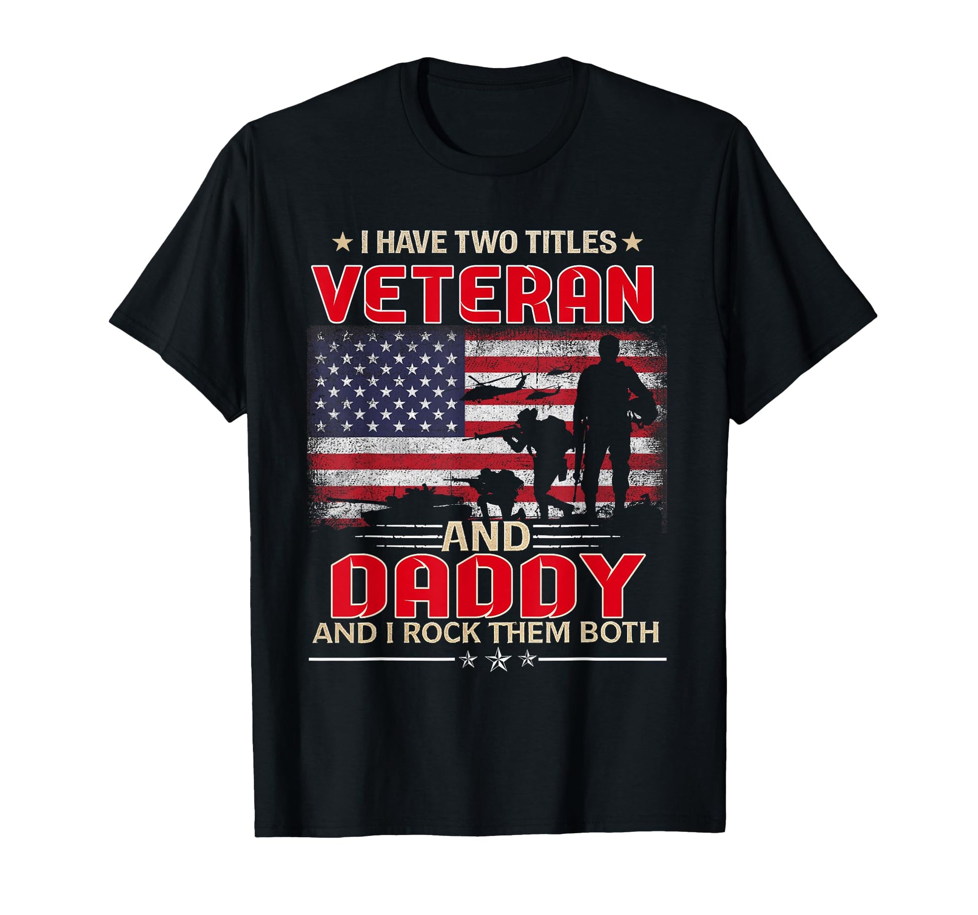I Have Two Titles Veteran And Grumpy Funny T-Shirt - Trendy Graphic Unisex - T-Shirt, Sweatshirt, Hoodie