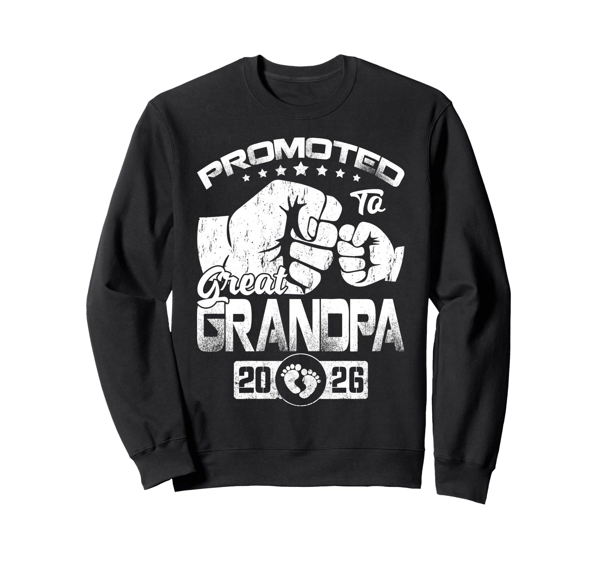 Promoted To Great Grandpa Est 2026 Sweatshirt - Unique Graphic for Adults - T-Shirt, Sweatshirt, Hoodie