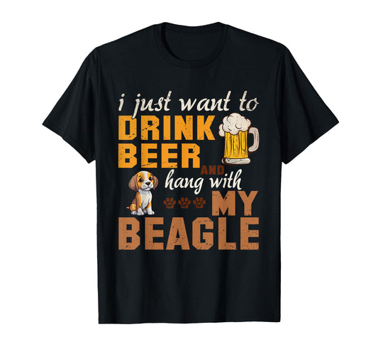 Beagle Dad Funny Fathers Day Dog T-Shirt - Streetwear Style Men Women - T-Shirt, Sweatshirt, Hoodie