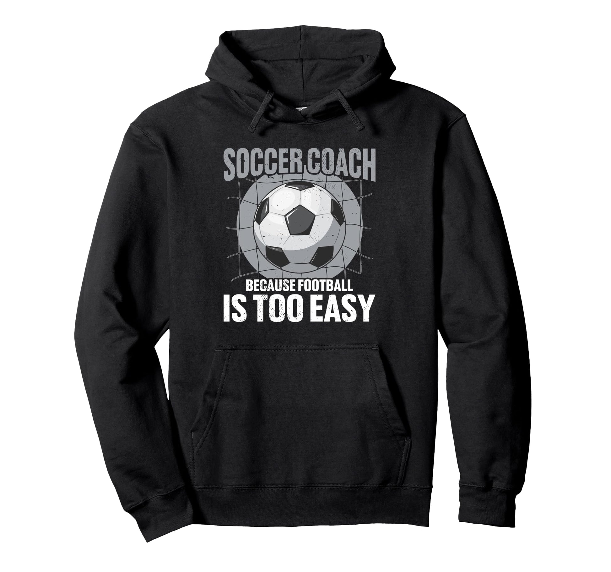 Coaching Soccer Dad Coach Soccer Coach Hoodie - Casual Everyday Wear Unisex - T-Shirt, Sweatshirt, Hoodie