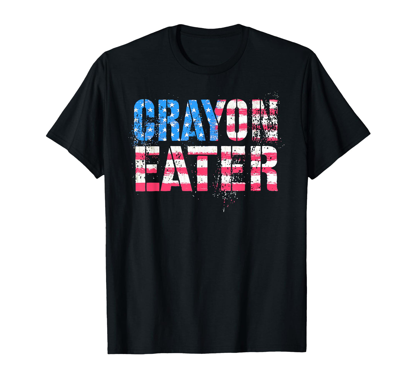 Proud Crayons Eater Red White Blue T-Shirt - Streetwear Style Men Women - T-Shirt, Sweatshirt, Hoodie