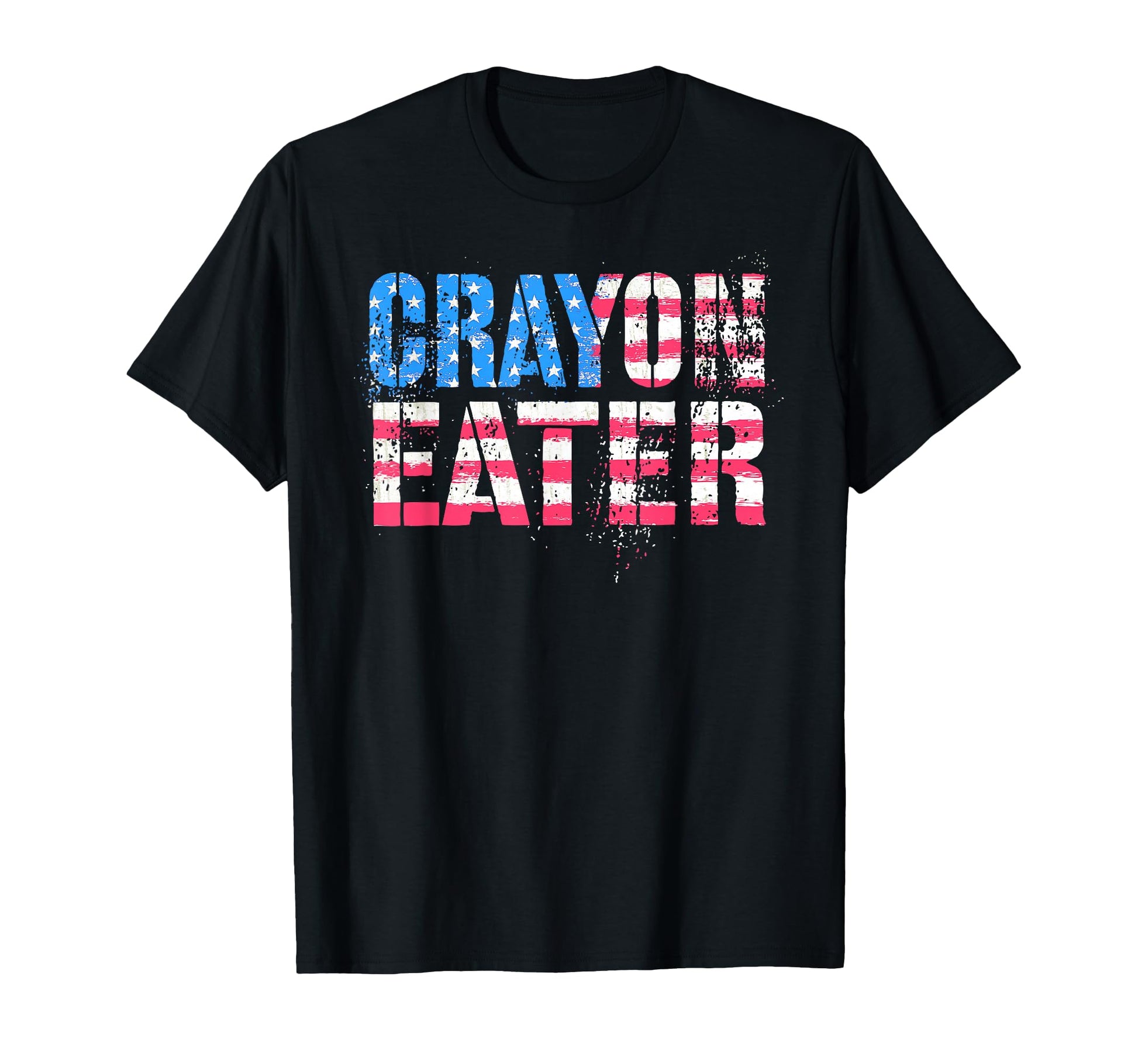 Proud Crayons Eater Red White Blue T-Shirt - Streetwear Style Men Women - T-Shirt, Sweatshirt, Hoodie