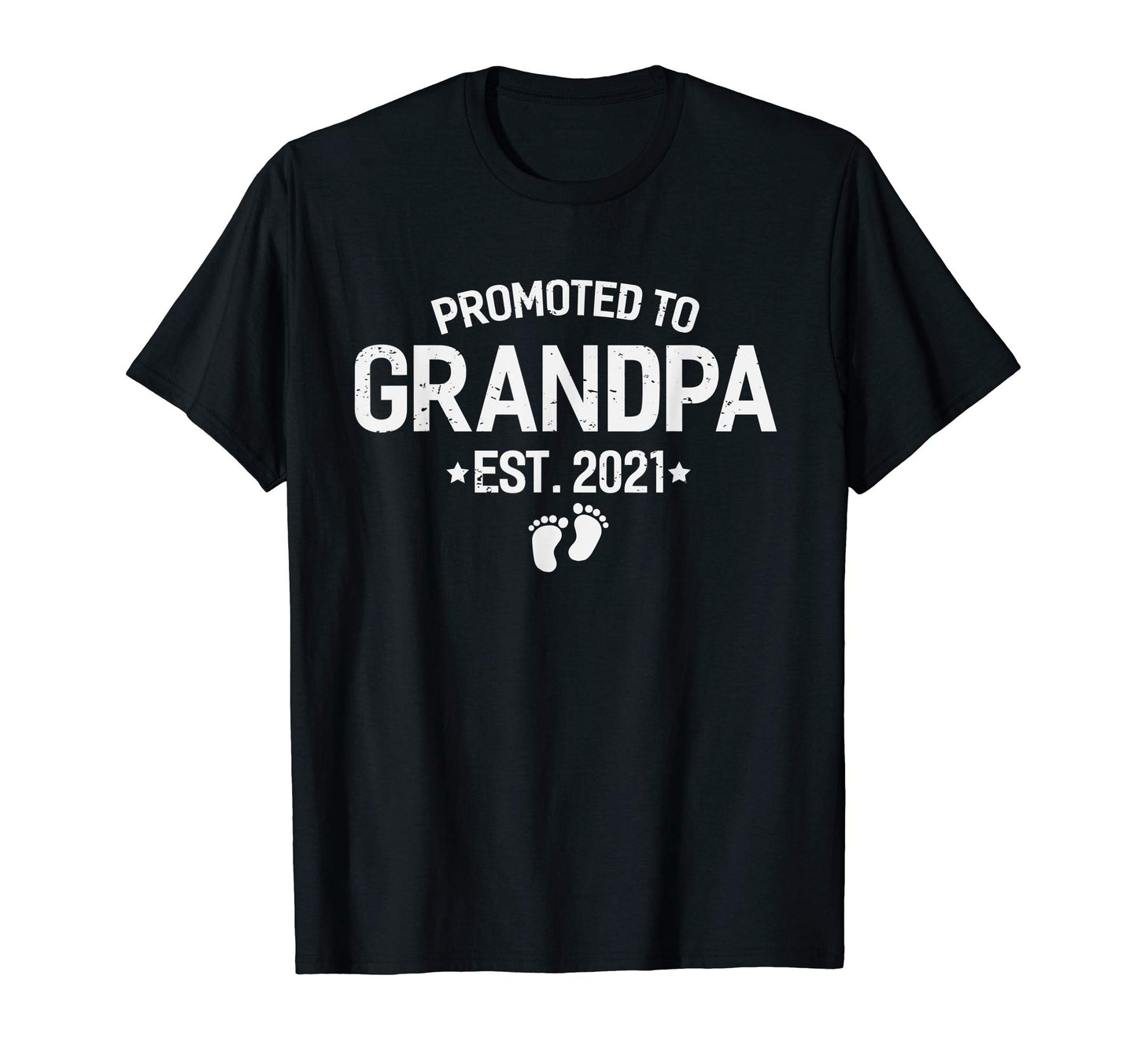 Promoted To Grandpa 2021 Reveal Gift T-Shirt - Aesthetic Graphic Men Women - T-Shirt, Sweatshirt, Hoodie