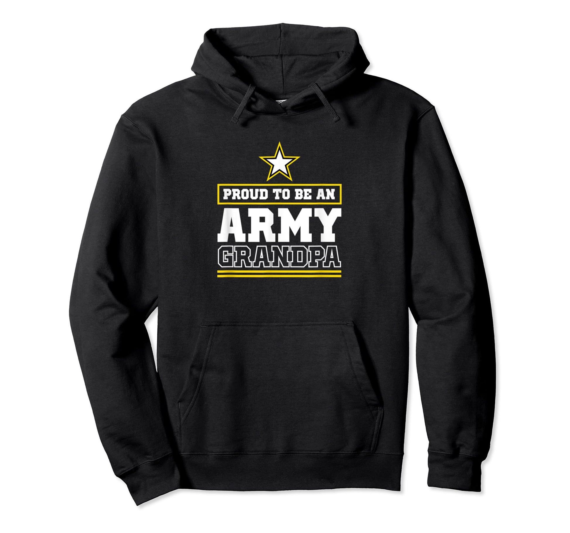Army Grandpa Hoodie - Casual Everyday Wear Unisex - T-Shirt, Sweatshirt, Hoodie