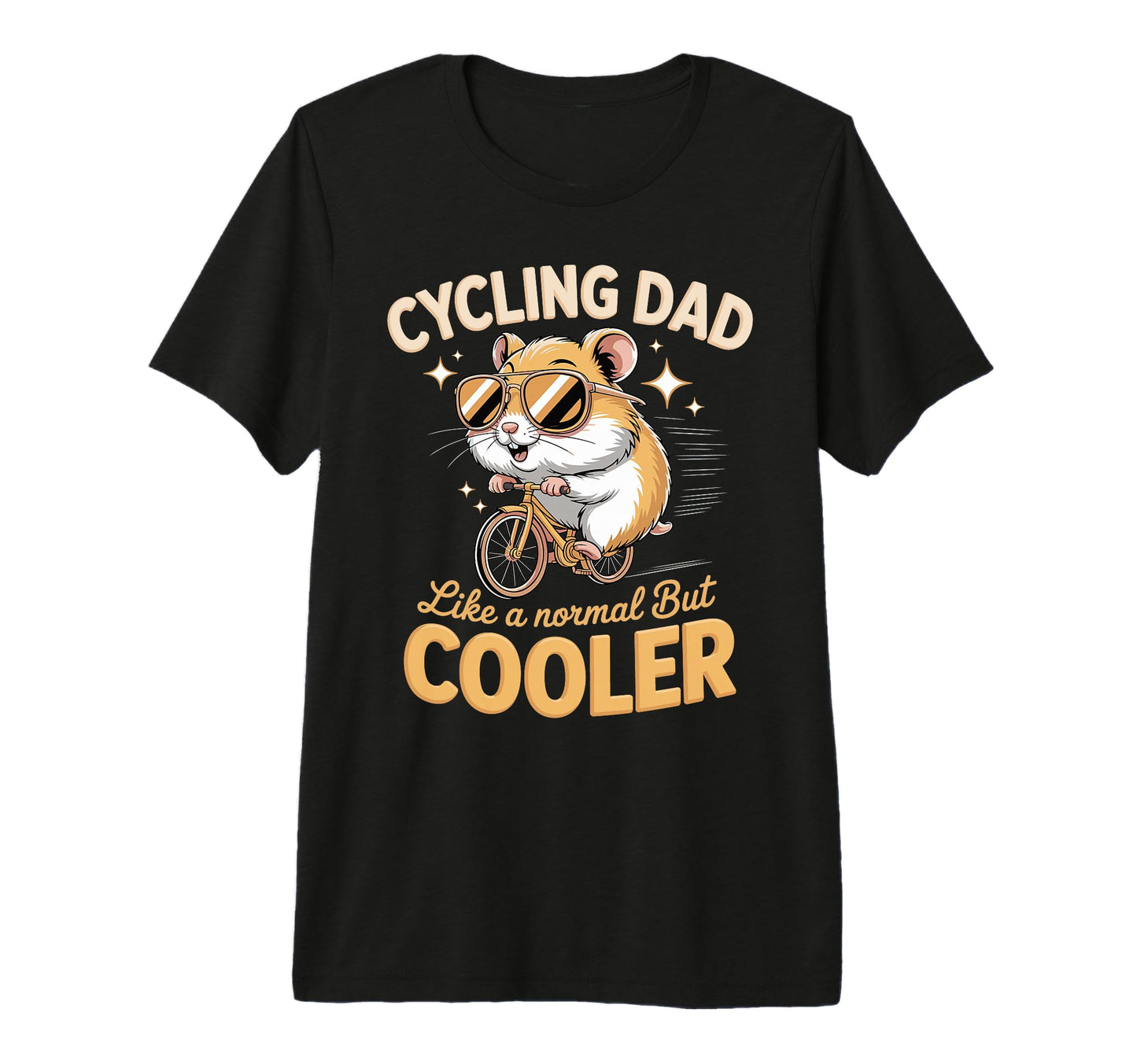 Mens Cycling Dad Like Normal Dad But T-Shirt - Minimalist Print Men Women - T-Shirt, Sweatshirt, Hoodie