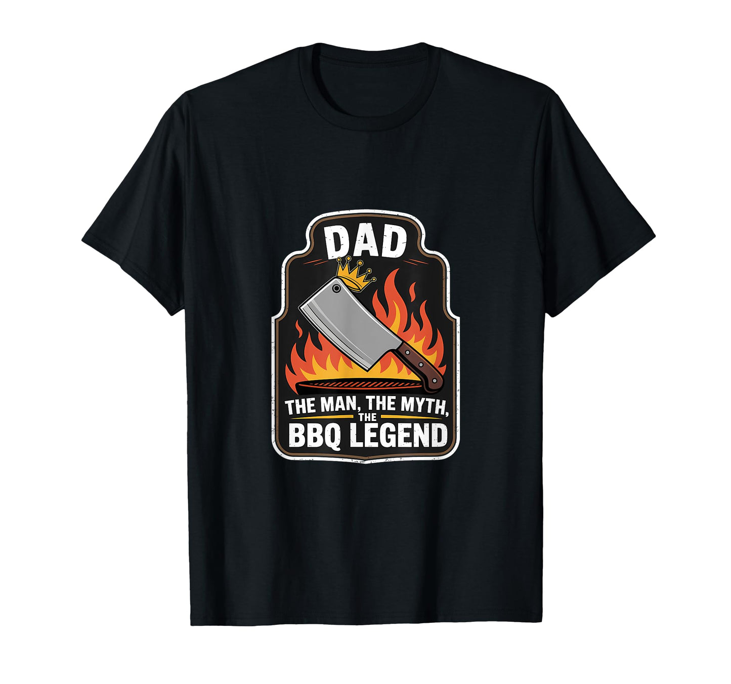 Dad Myth Bbq Legend Fathers Day Dad T-Shirt - Aesthetic Graphic for Adults - T-Shirt, Sweatshirt, Hoodie