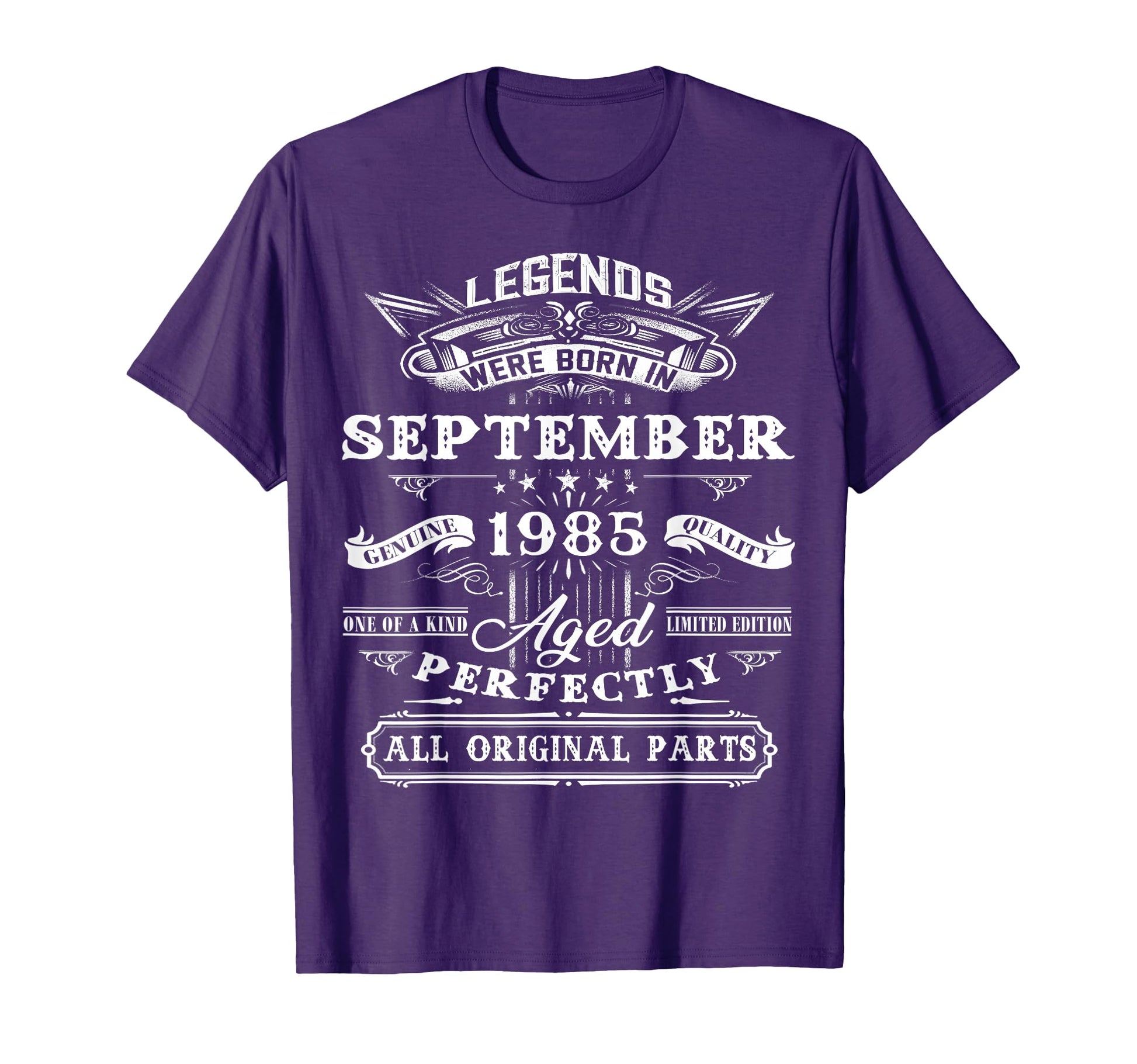 Legend Born September 1985 40Th T-Shirt - Trendy Graphic for Adults - T-Shirt, Sweatshirt, Hoodie