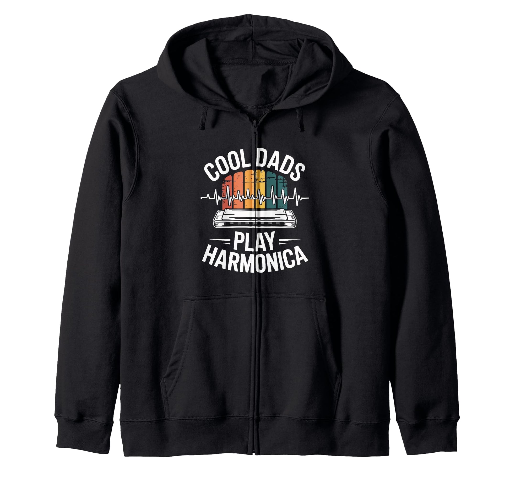 Funny Harmonica Player Dad Sweatshirt - Streetwear Style for Adults - T-Shirt, Sweatshirt, Hoodie