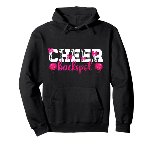 Cheer Backspot Cheerleading Backspot Hoodie - Custom Art Print Unisex - T-Shirt, Sweatshirt, Hoodie