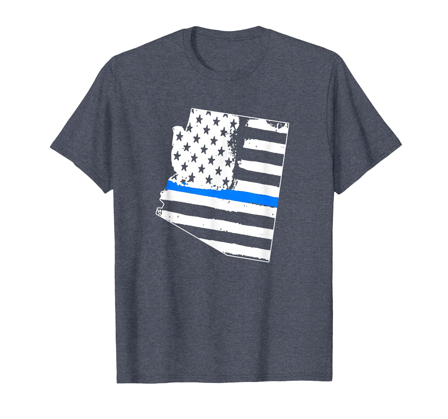 Thin Blue Line Phoenix Arizona T-Shirt - Aesthetic Graphic for Adults - T-Shirt, Sweatshirt, Hoodie
