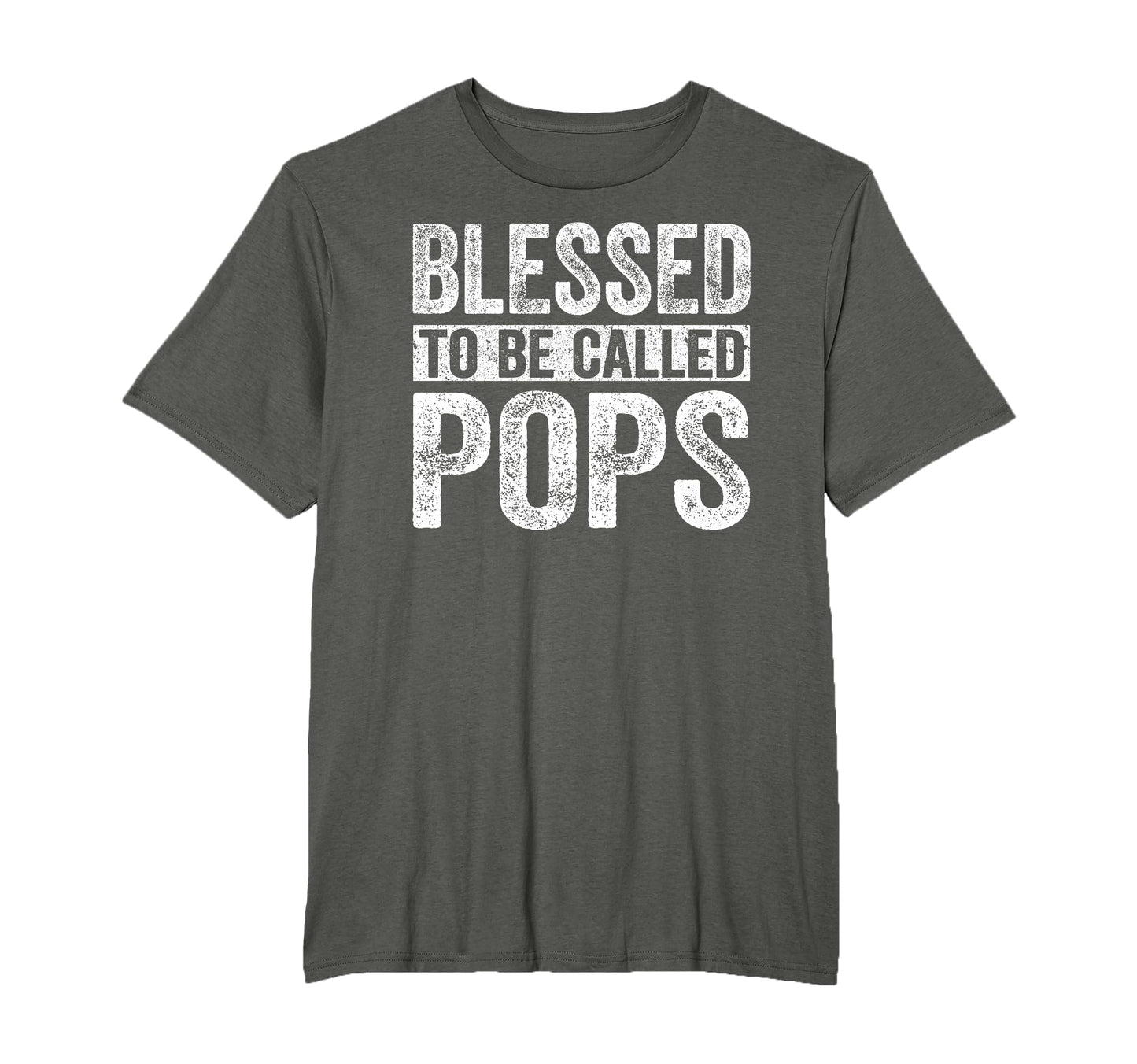 Blessed To Be Called Pops Grandpa Fathers T-Shirt - Trendy Graphic Unisex - T-Shirt, Sweatshirt, Hoodie