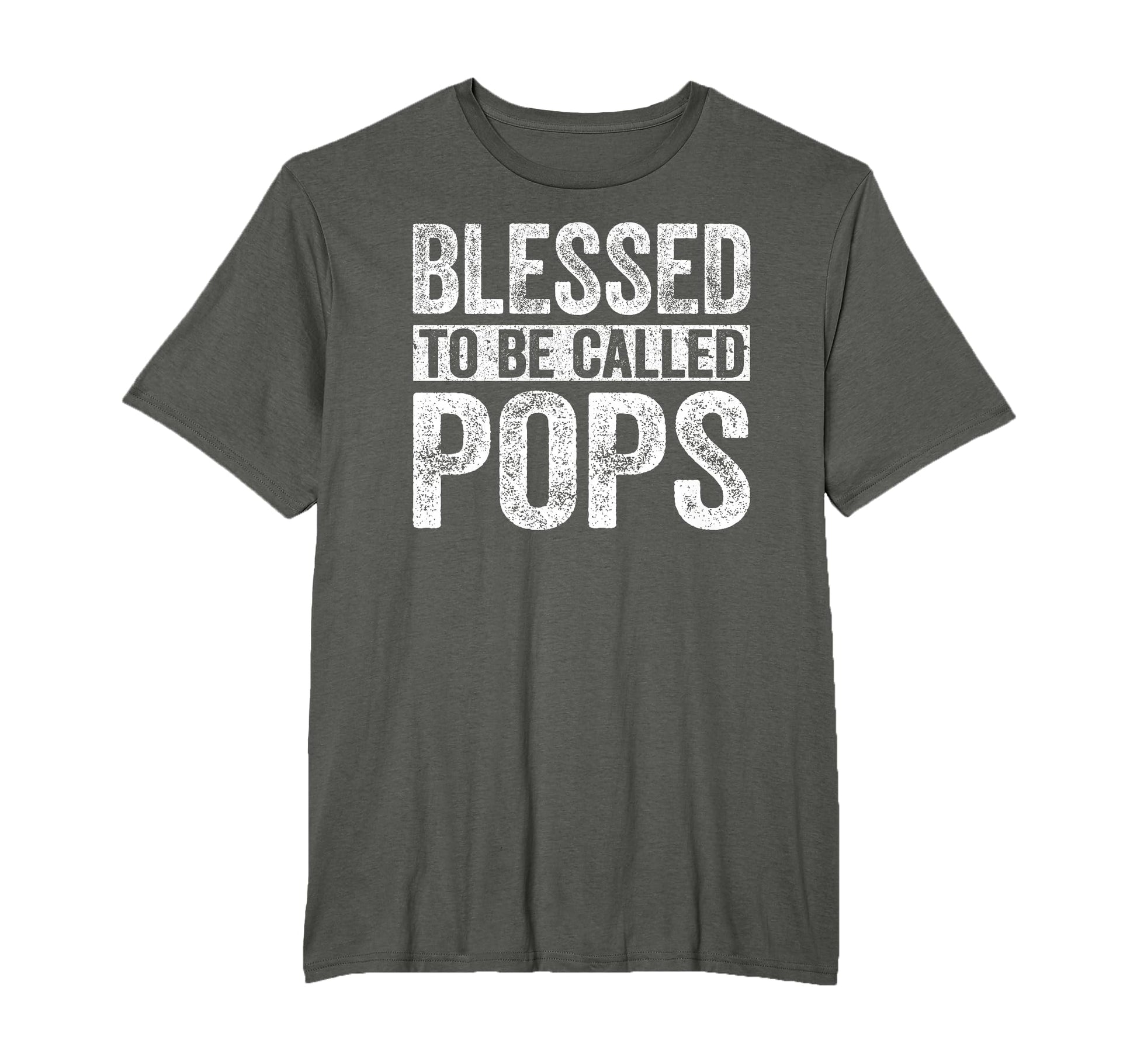 Blessed To Be Called Pops Grandpa Fathers T-Shirt - Trendy Graphic Unisex - T-Shirt, Sweatshirt, Hoodie