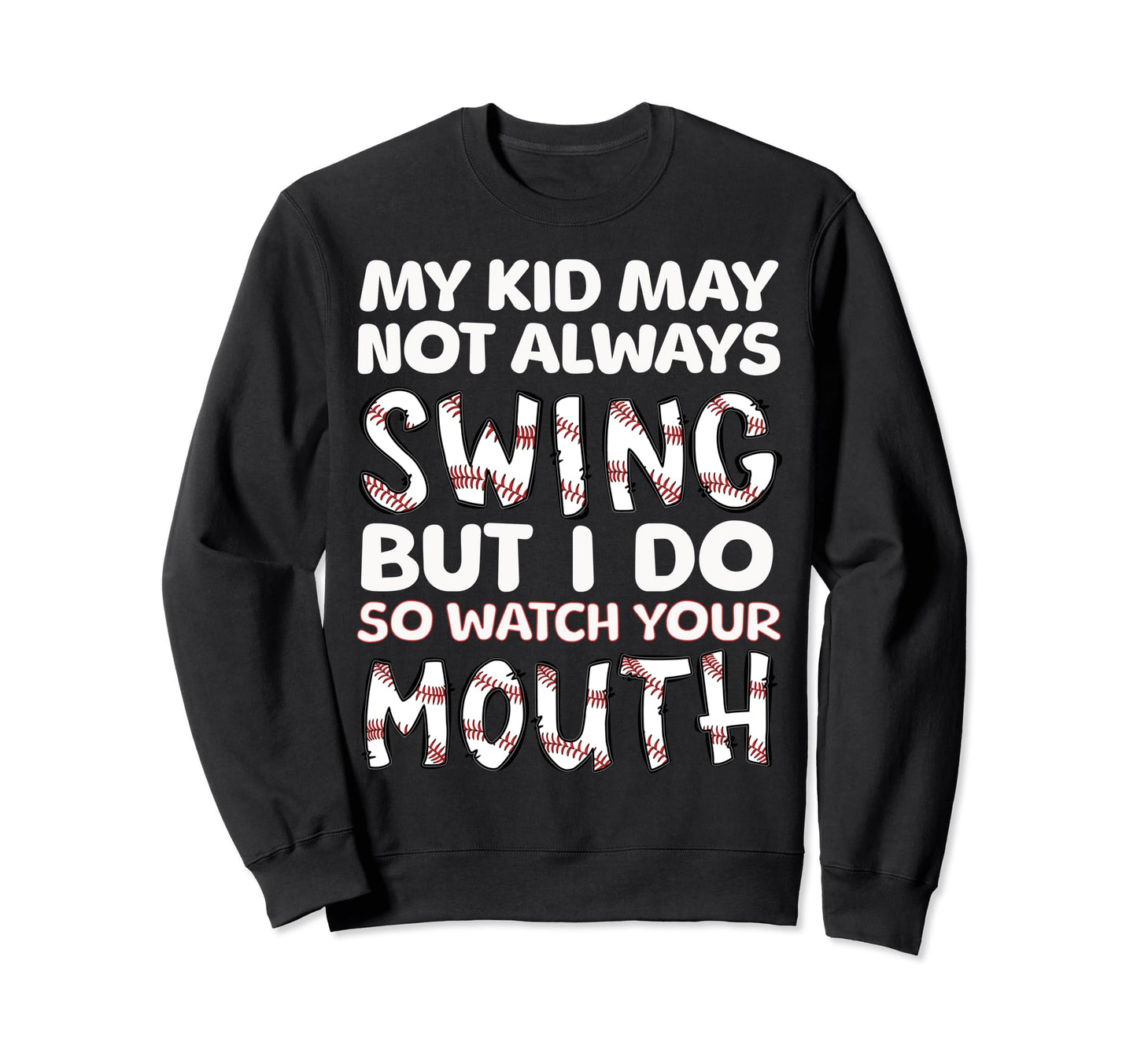 Funny Baseball Mom And Baseball Dad T-Shirt - Unique Graphic for Adults - T-Shirt, Sweatshirt, Hoodie