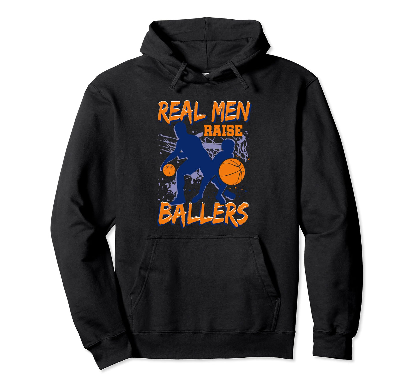 Dad Fathers Day Basketball Dad Basketball Hoodie - Graphic Print Men Women - T-Shirt, Sweatshirt, Hoodie