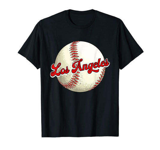 Baseball Lover Mom Dad Los Angeles T-Shirt - Graphic Print for Adults - T-Shirt, Sweatshirt, Hoodie