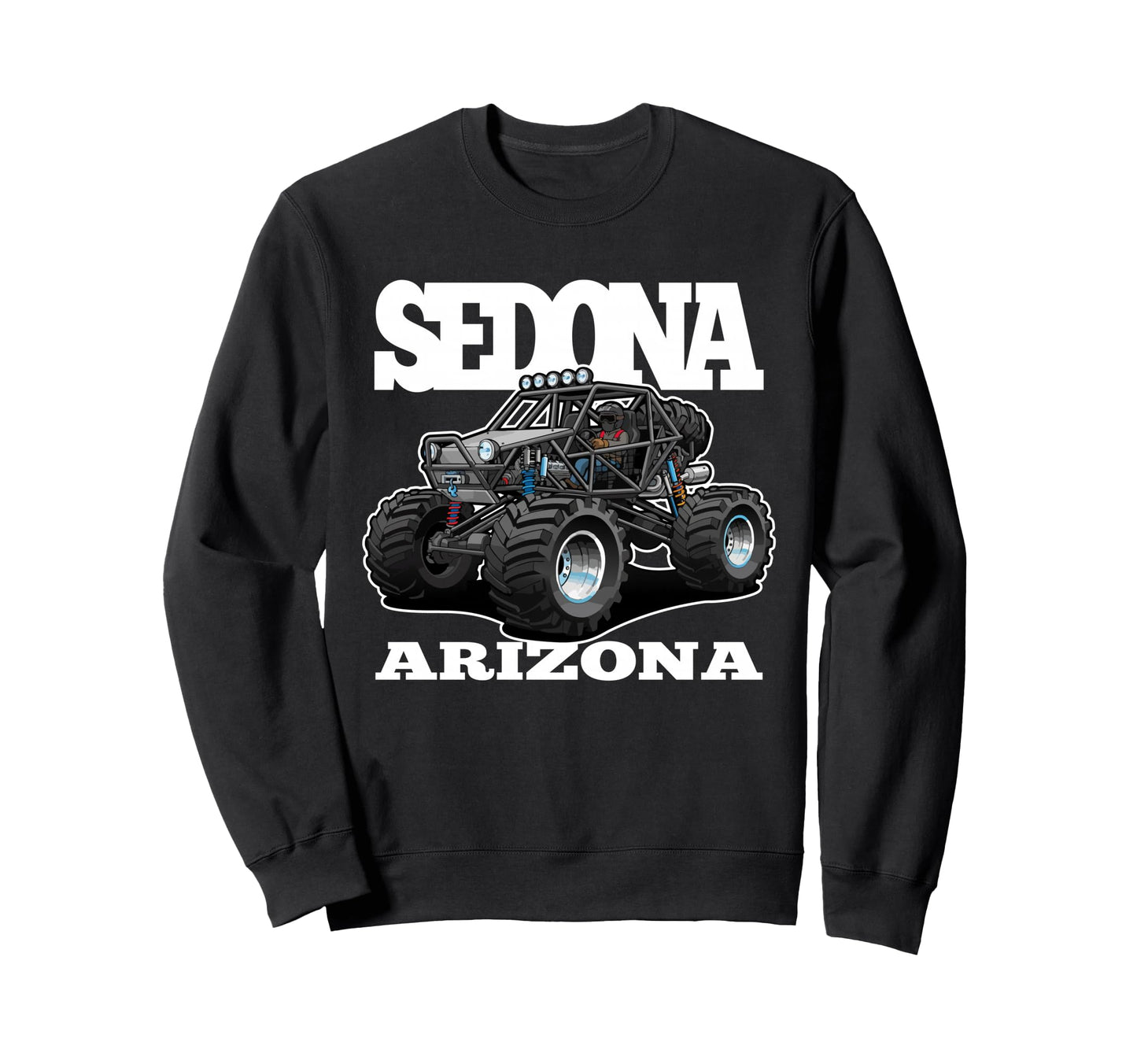 Sedona Az Side Side Quad 4X4 Atv Sweatshirt - Graphic Print Men Women - T-Shirt, Sweatshirt, Hoodie