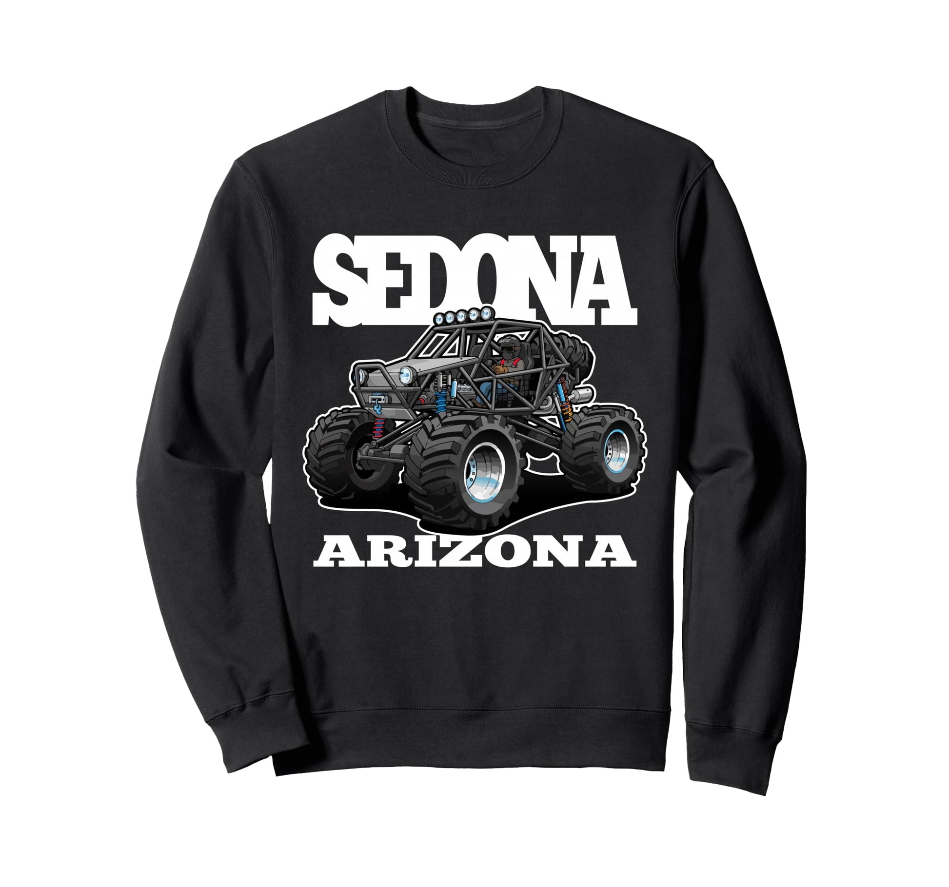 Sedona Az Side Side Quad 4X4 Atv Sweatshirt - Graphic Print Men Women - T-Shirt, Sweatshirt, Hoodie