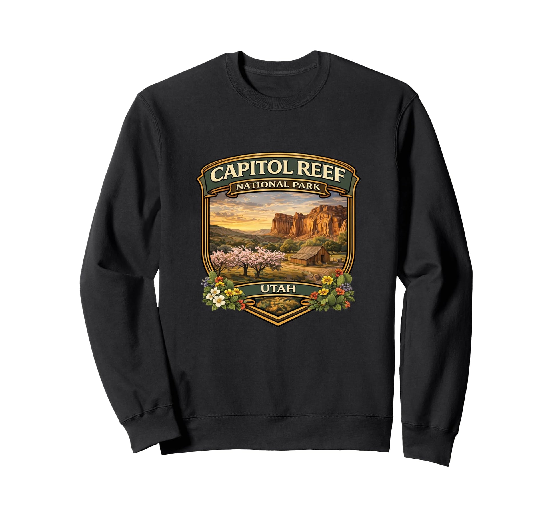 Capitol Reef National Park Sweatshirt - Streetwear Style Men Women - T-Shirt, Sweatshirt, Hoodie