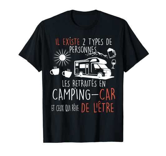 Campervan And Retreat Dream Dad T-Shirt - Fun Novelty Design for Adults - T-Shirt, Sweatshirt, Hoodie
