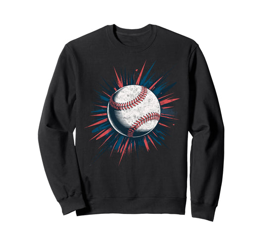 Baseball Ball Player Coach Dad Sweatshirt - Streetwear Style for Adults - T-Shirt, Sweatshirt, Hoodie