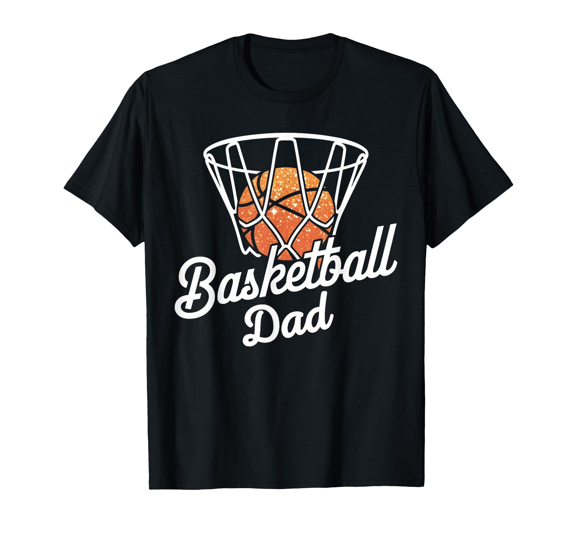Basketball Dad Mother Basketball Hoop T-Shirt - Graphic Print Men Women - T-Shirt, Sweatshirt, Hoodie