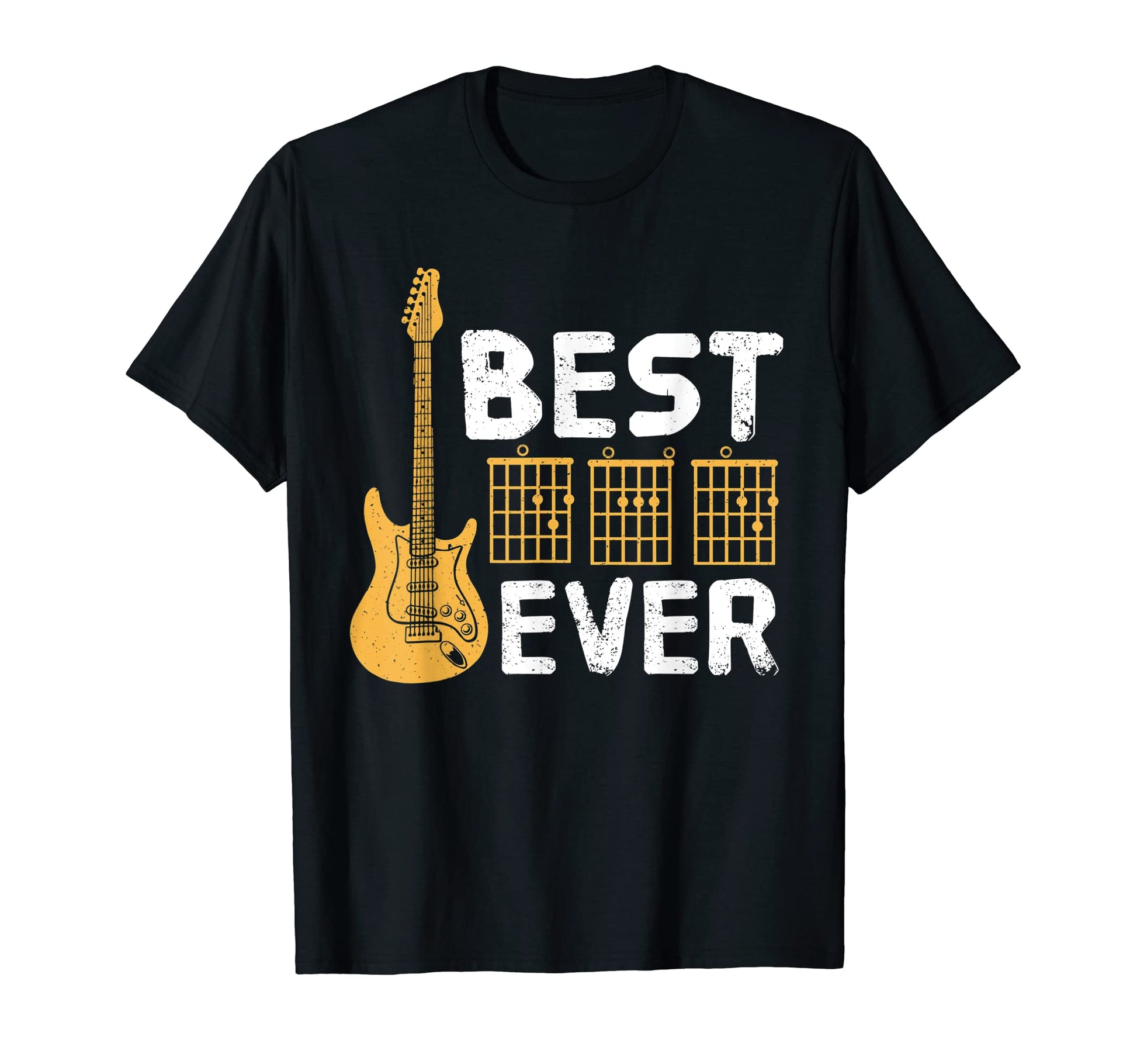 Riff Daddio Musician Best Dad Ever T-Shirt - Casual Everyday Wear Unisex - T-Shirt, Sweatshirt, Hoodie