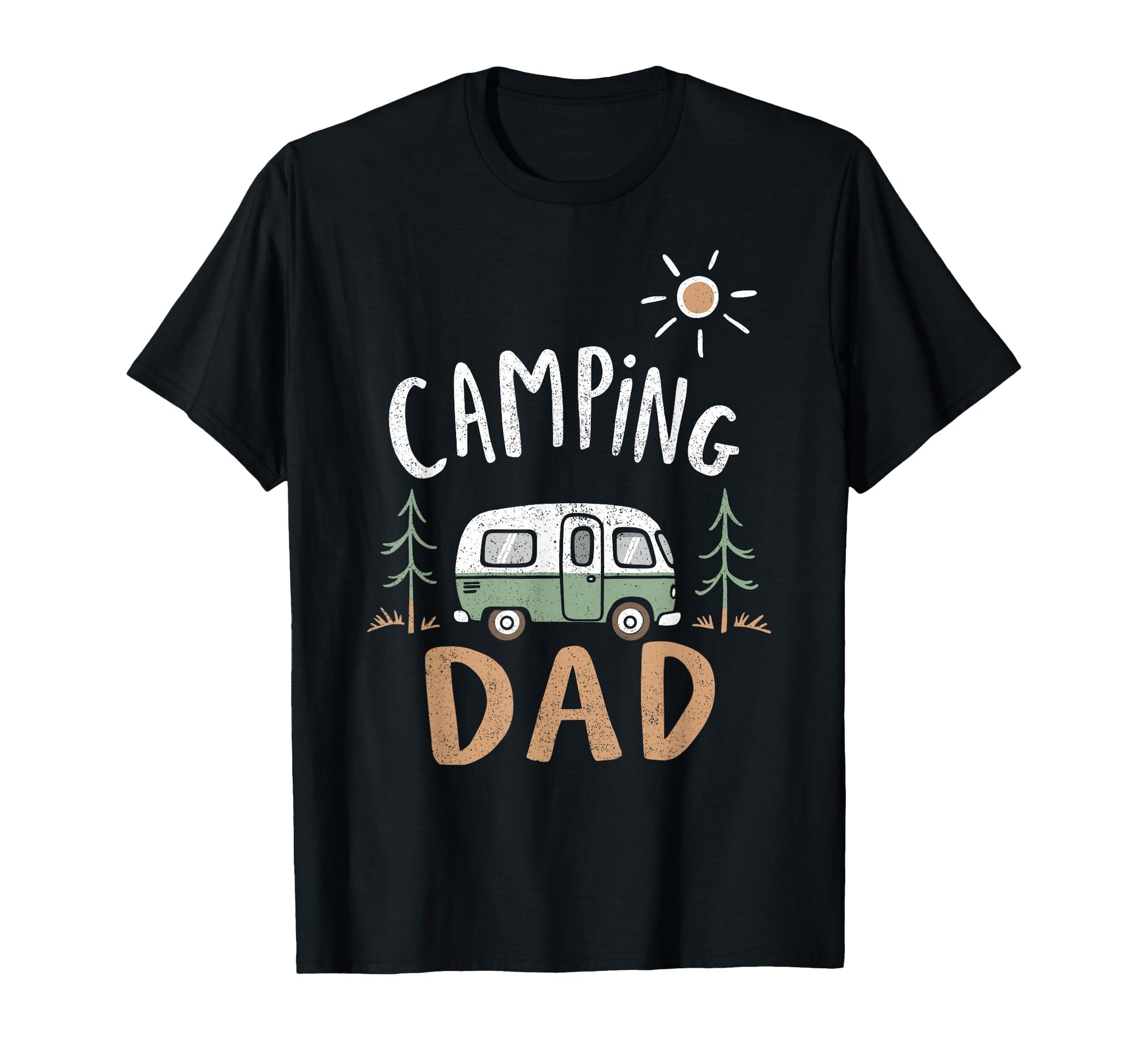 Camping Dad Trailer Driver Funny Camp T-Shirt - Graphic Print for Adults - T-Shirt, Sweatshirt, Hoodie