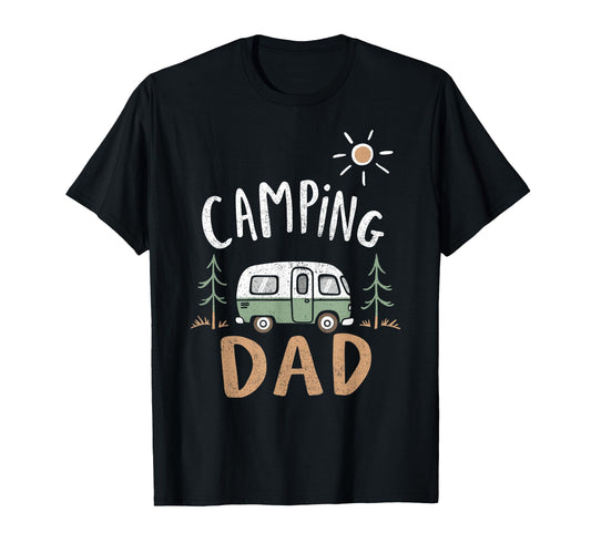 Camping Dad Trailer Driver Funny Camp T-Shirt - Graphic Print for Adults - T-Shirt, Sweatshirt, Hoodie