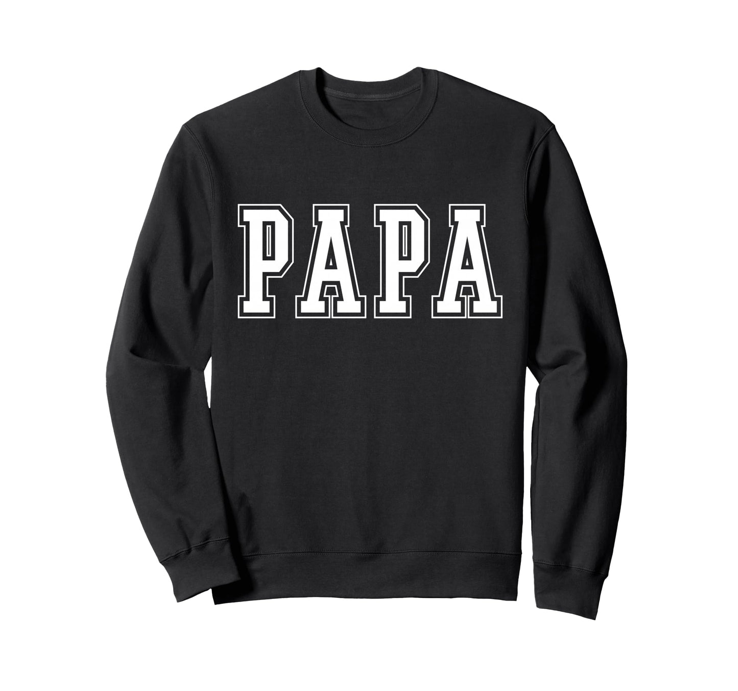 Varsity Papa Grandpa Sweatshirt - Novelty Apparel Men Women - T-Shirt, Sweatshirt, Hoodie