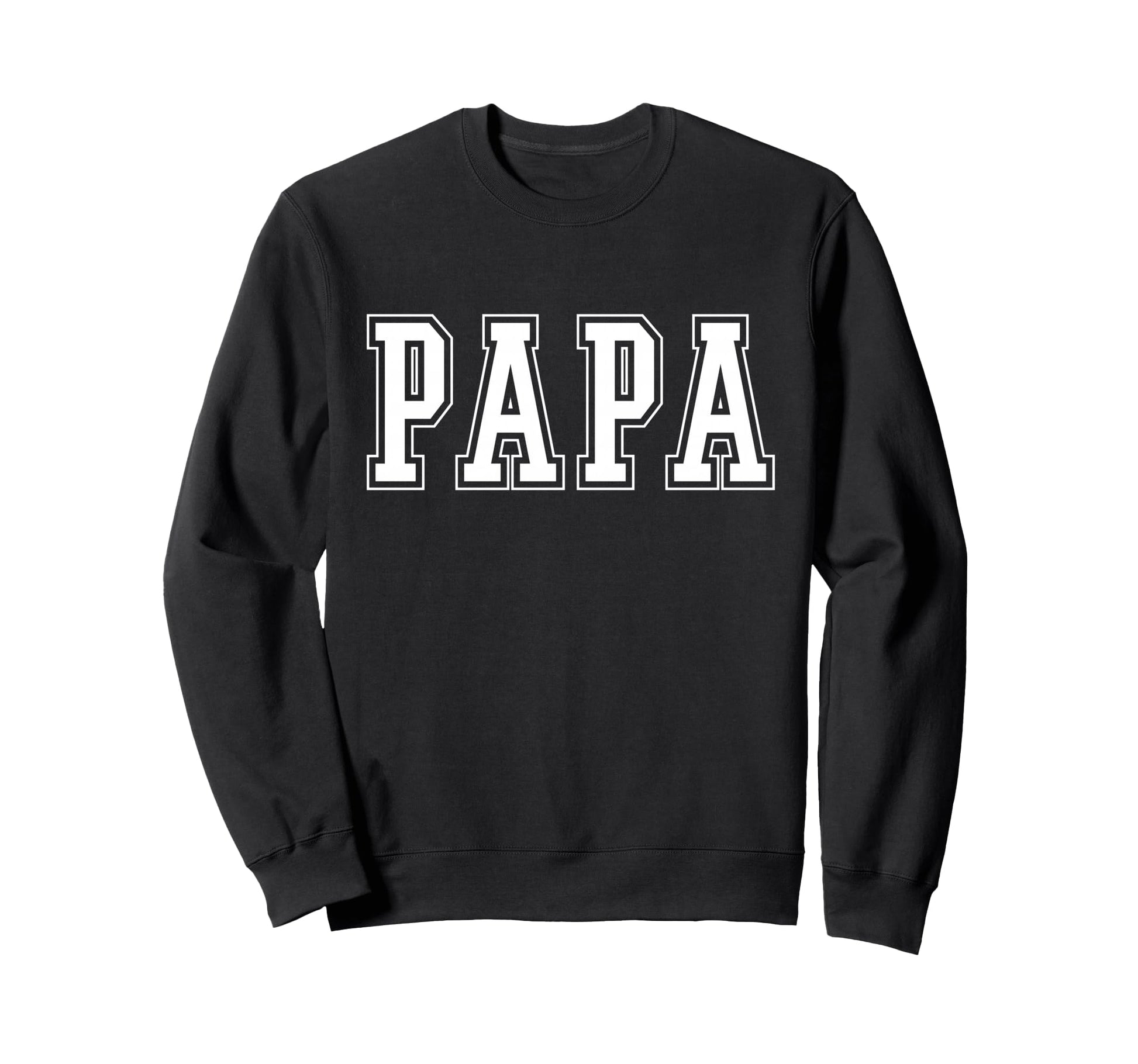 Varsity Papa Grandpa Sweatshirt - Novelty Apparel Men Women - T-Shirt, Sweatshirt, Hoodie
