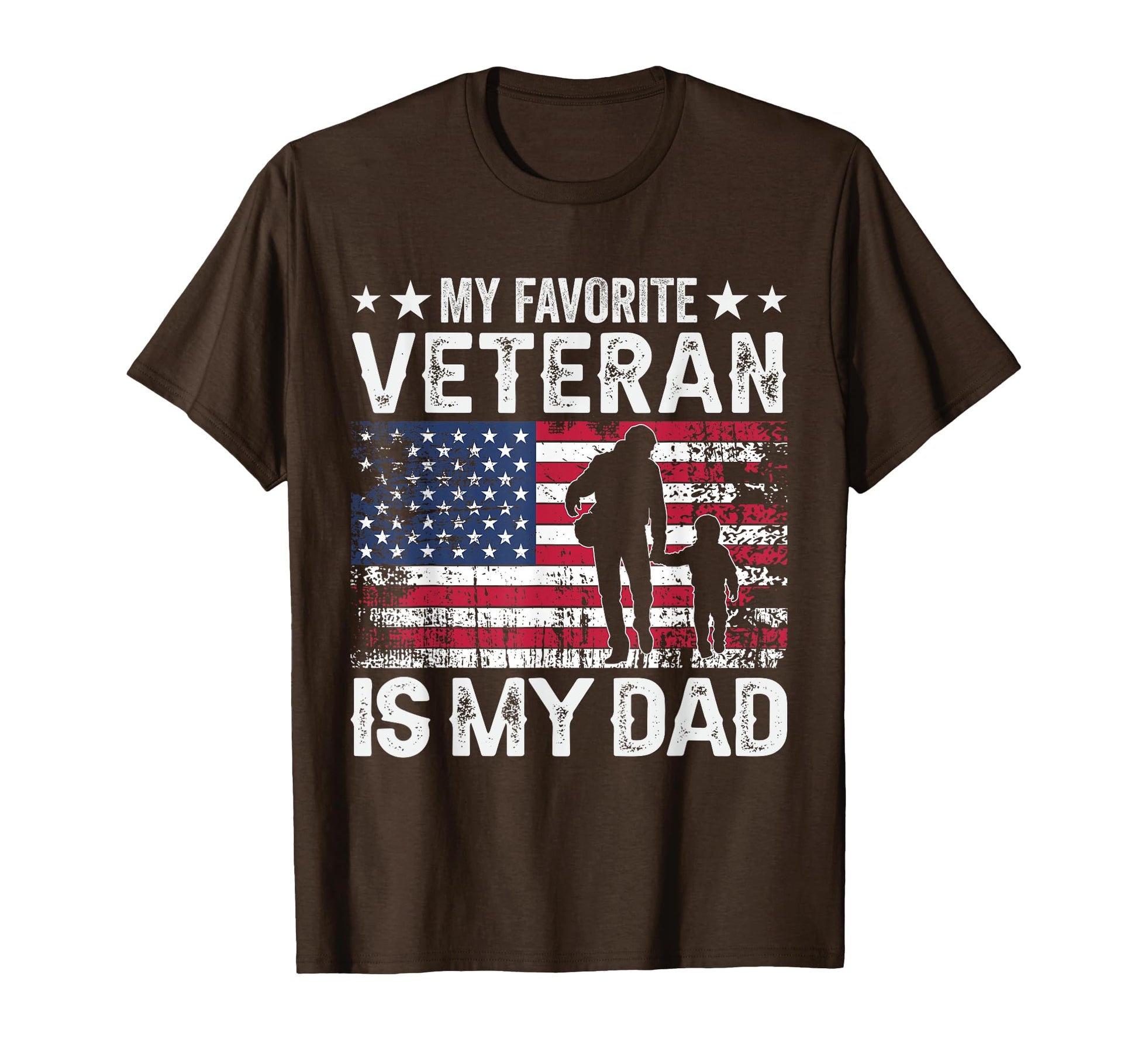Father Veterans Day My Favorite Veteran T-Shirt - Custom Art Print Unisex - T-Shirt, Sweatshirt, Hoodie