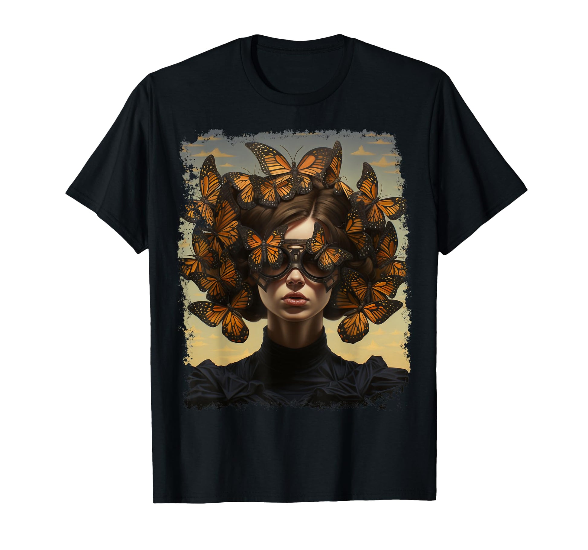 Pop Art Butterfly T-Shirt - Trendy Graphic Men Women - T-Shirt, Sweatshirt, Hoodie
