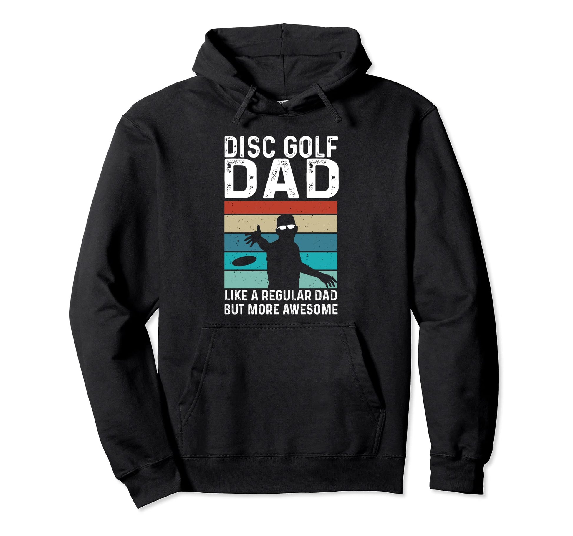 Disc Golf Dad Frisbee Golf Player Hoodie - Minimalist Print Men Women - T-Shirt, Sweatshirt, Hoodie