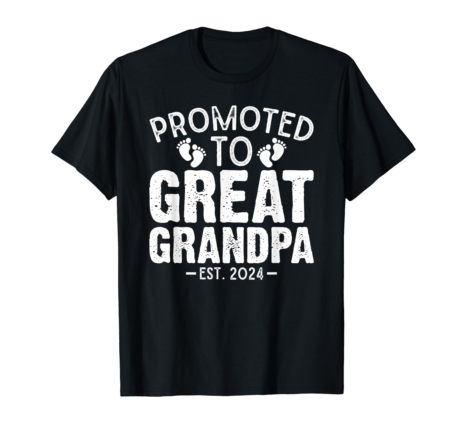 Promoted To Great Grandpa 2024 Great T-Shirt - Trendy Graphic for Adults - T-Shirt, Sweatshirt, Hoodie