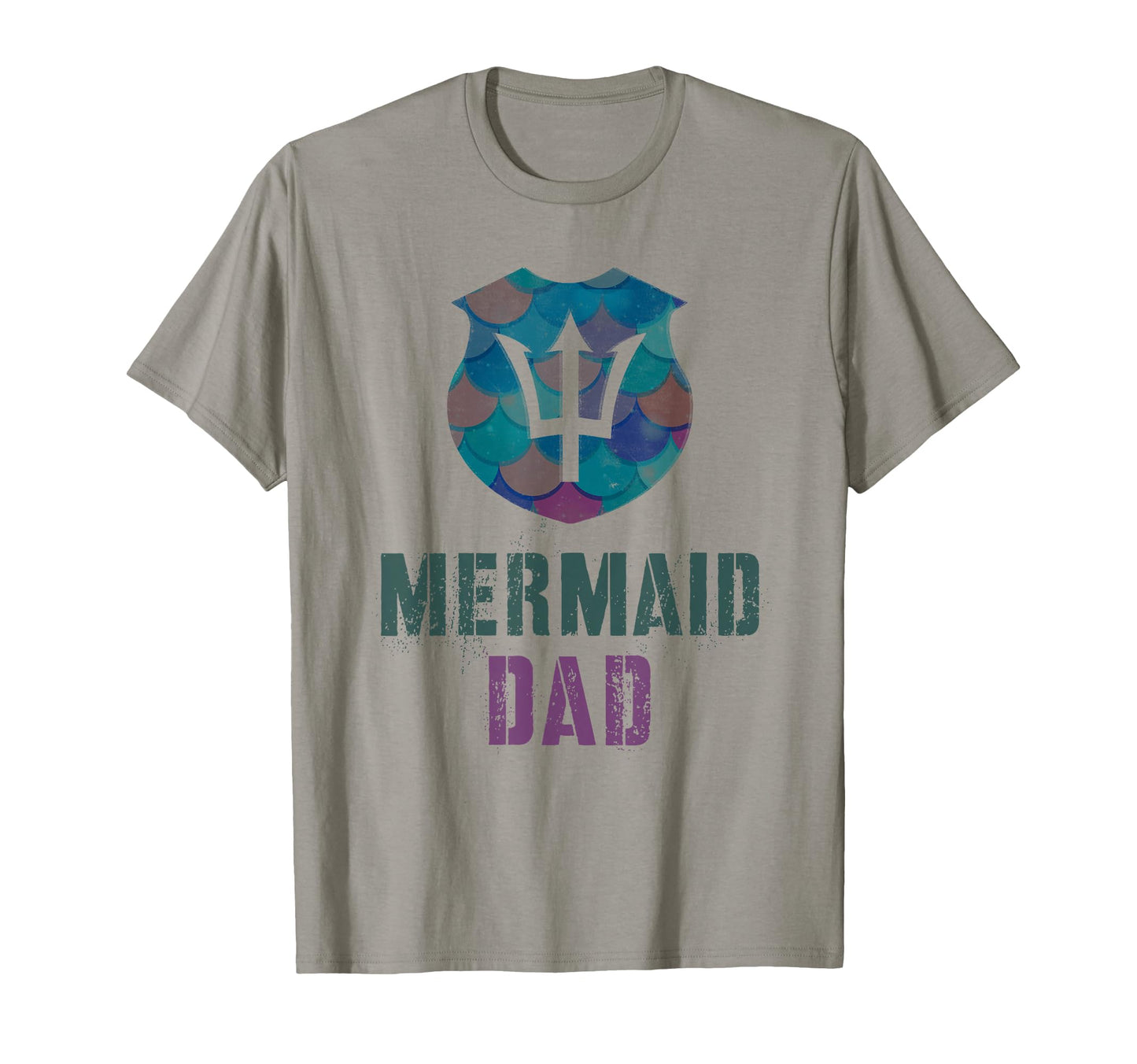Funny Mermaid Dad Best Dad Ever Hero T-Shirt - Streetwear Style Unisex - T-Shirt, Sweatshirt, Hoodie