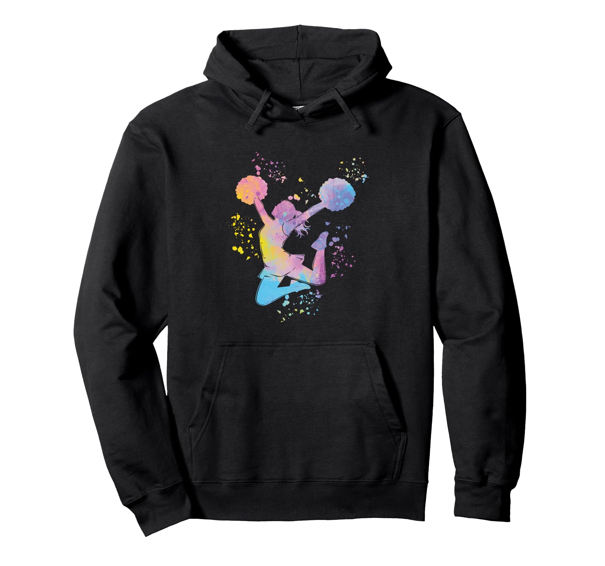 Cheerleader Cheer Mom Love Cheerleading Hoodie - Custom Art Print Unisex - T-Shirt, Sweatshirt, Hoodie