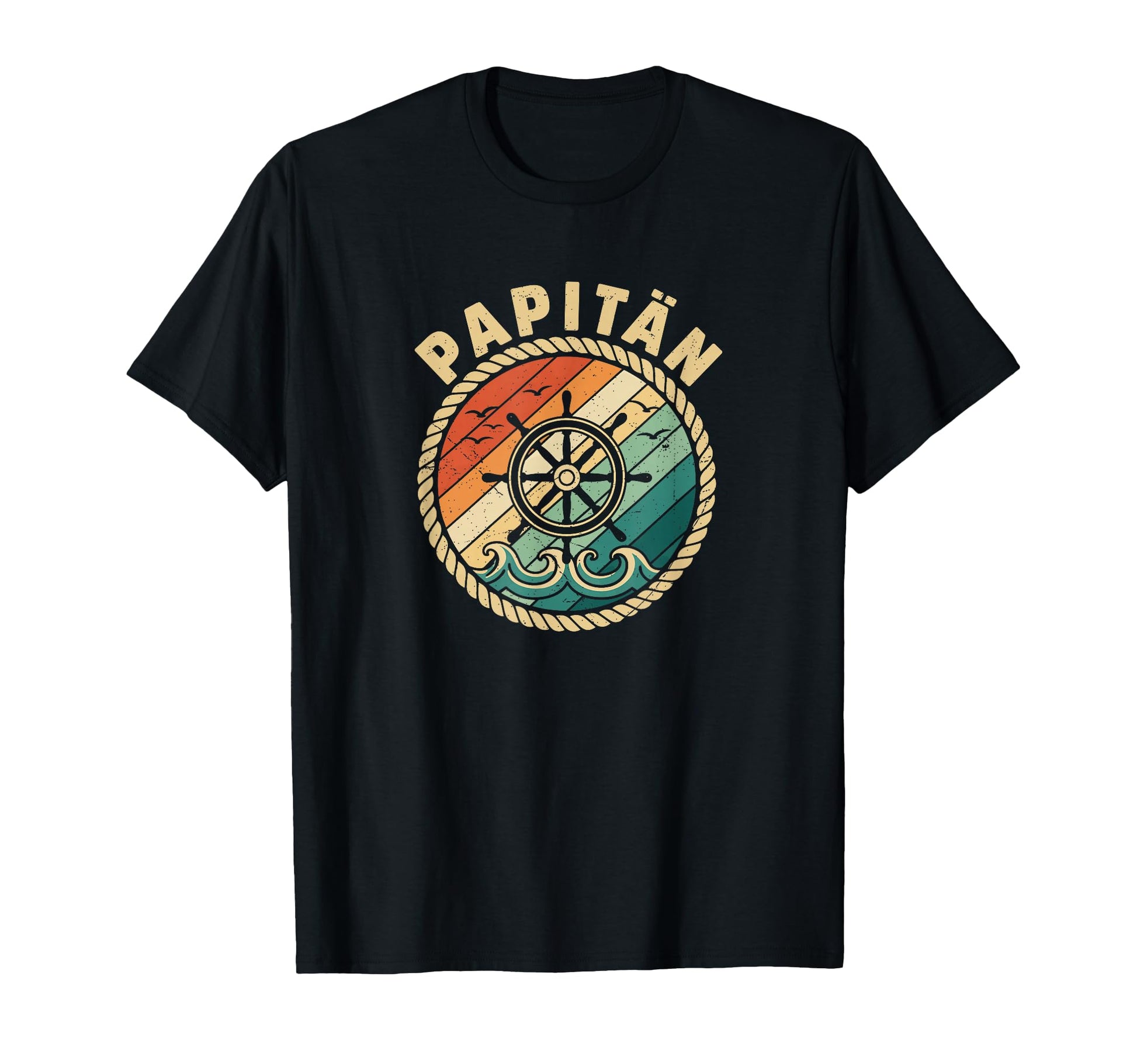 Papit N Vater Funny Boat Lake Camping T-Shirt - Trendy Graphic Unisex - T-Shirt, Sweatshirt, Hoodie