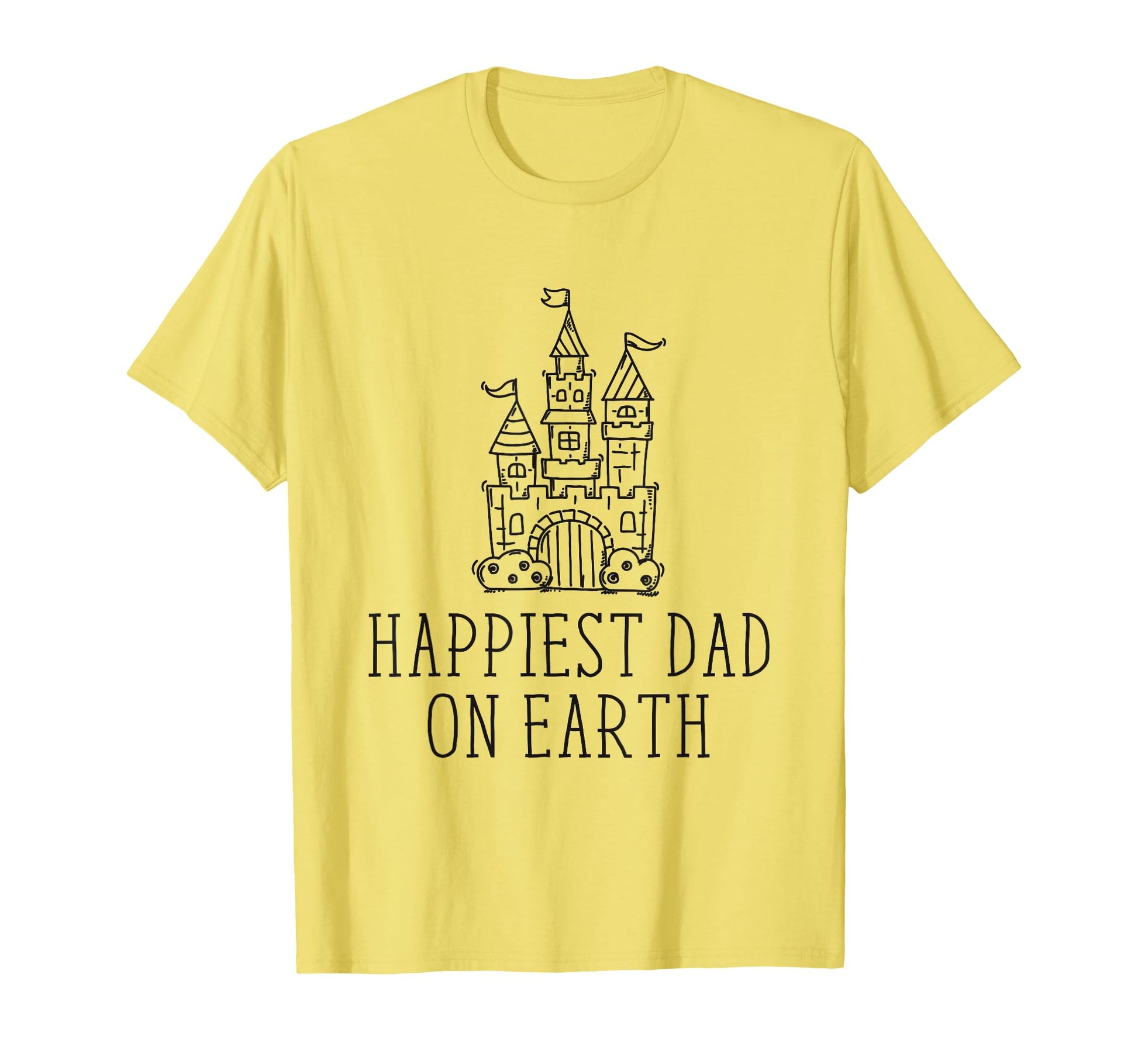 Happiest Dad Earth Funny Family Trip T-Shirt - Unique Graphic for Adults - T-Shirt, Sweatshirt, Hoodie