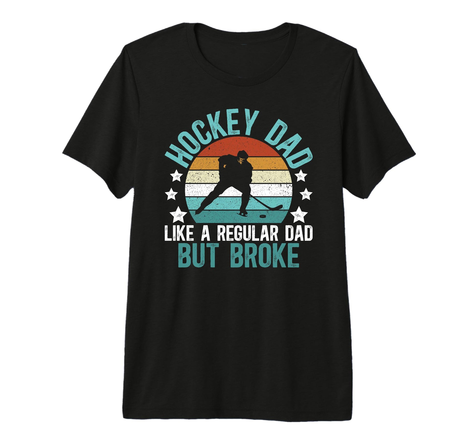 Mens Hockey Dad Definition Hockey T-Shirt - Casual Everyday Wear Unisex - T-Shirt, Sweatshirt, Hoodie