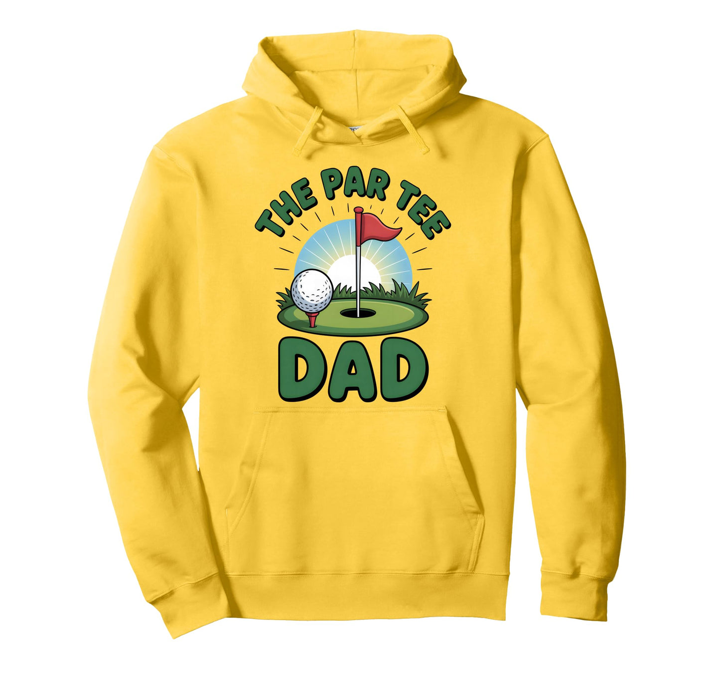 Funny Golf Dad Par Golfing Hoodie - Novelty Apparel for Adults - T-Shirt, Sweatshirt, Hoodie