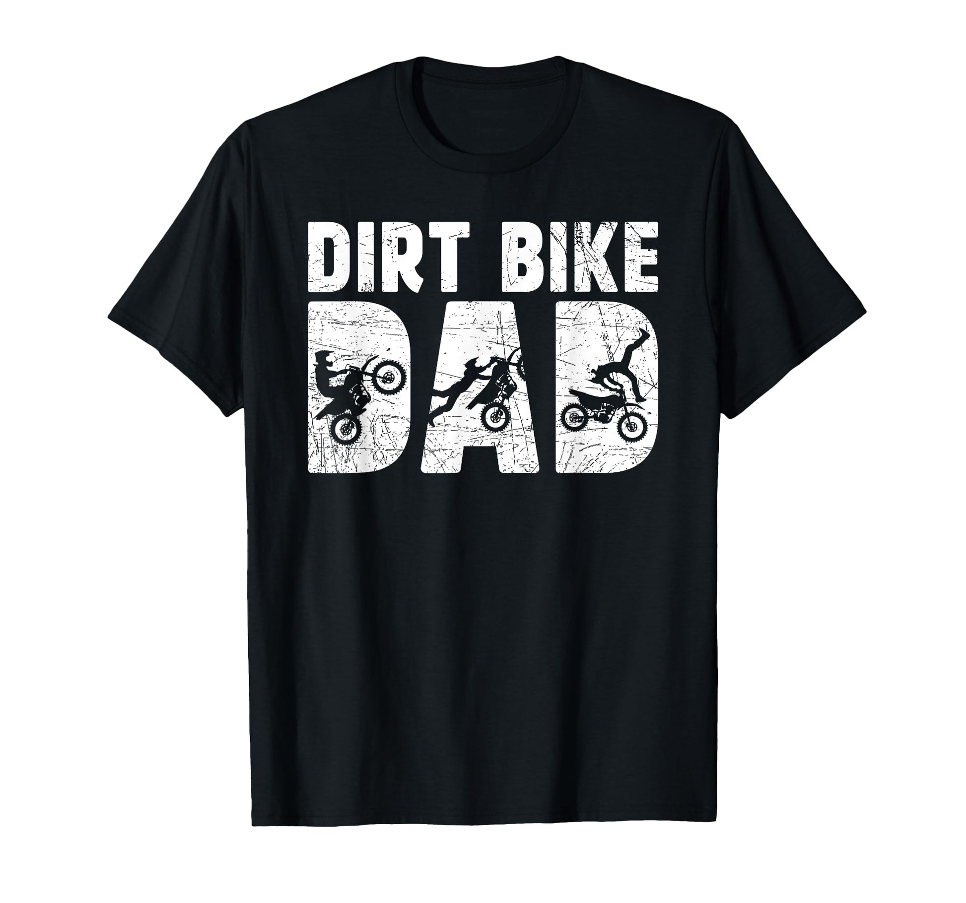 Dirt Bike Dad Dirt Biker Dad Dirt Bike T-Shirt - Graphic Print Unisex - T-Shirt, Sweatshirt, Hoodie