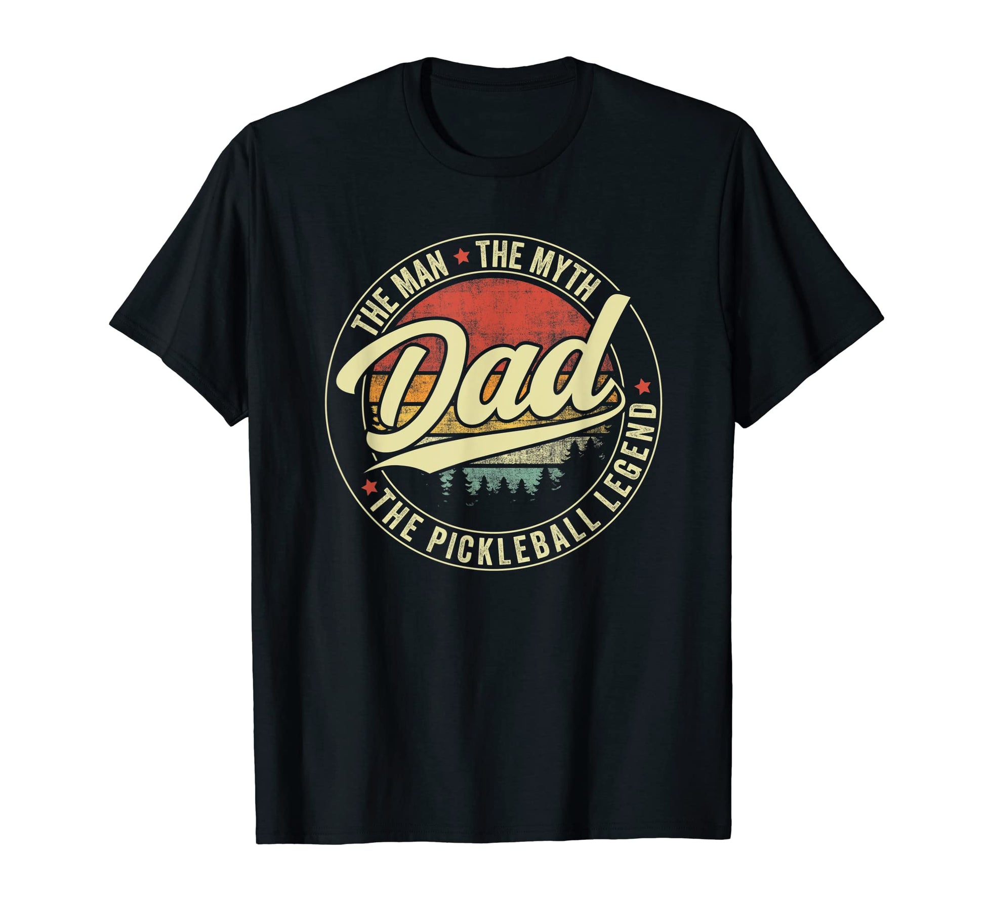 Dad Myth Pickleball Legend T-Shirt - Minimalist Print Men Women - T-Shirt, Sweatshirt, Hoodie