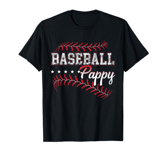 Baseball Pappy Love Playing Baseball T-Shirt - Custom Art Print Men Women - T-Shirt, Sweatshirt, Hoodie