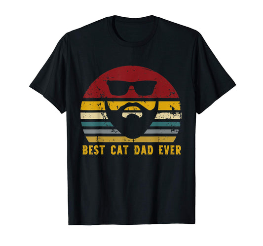 Best Cat Dad Ever Cat Rad Dad T-Shirt - Casual Everyday Wear for Adults - T-Shirt, Sweatshirt, Hoodie