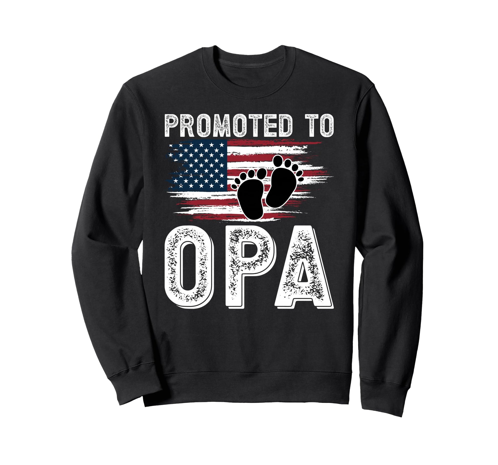 Promoted To Opa Future Opa Grandpa Sweatshirt - Streetwear Style Men Women - T-Shirt, Sweatshirt, Hoodie