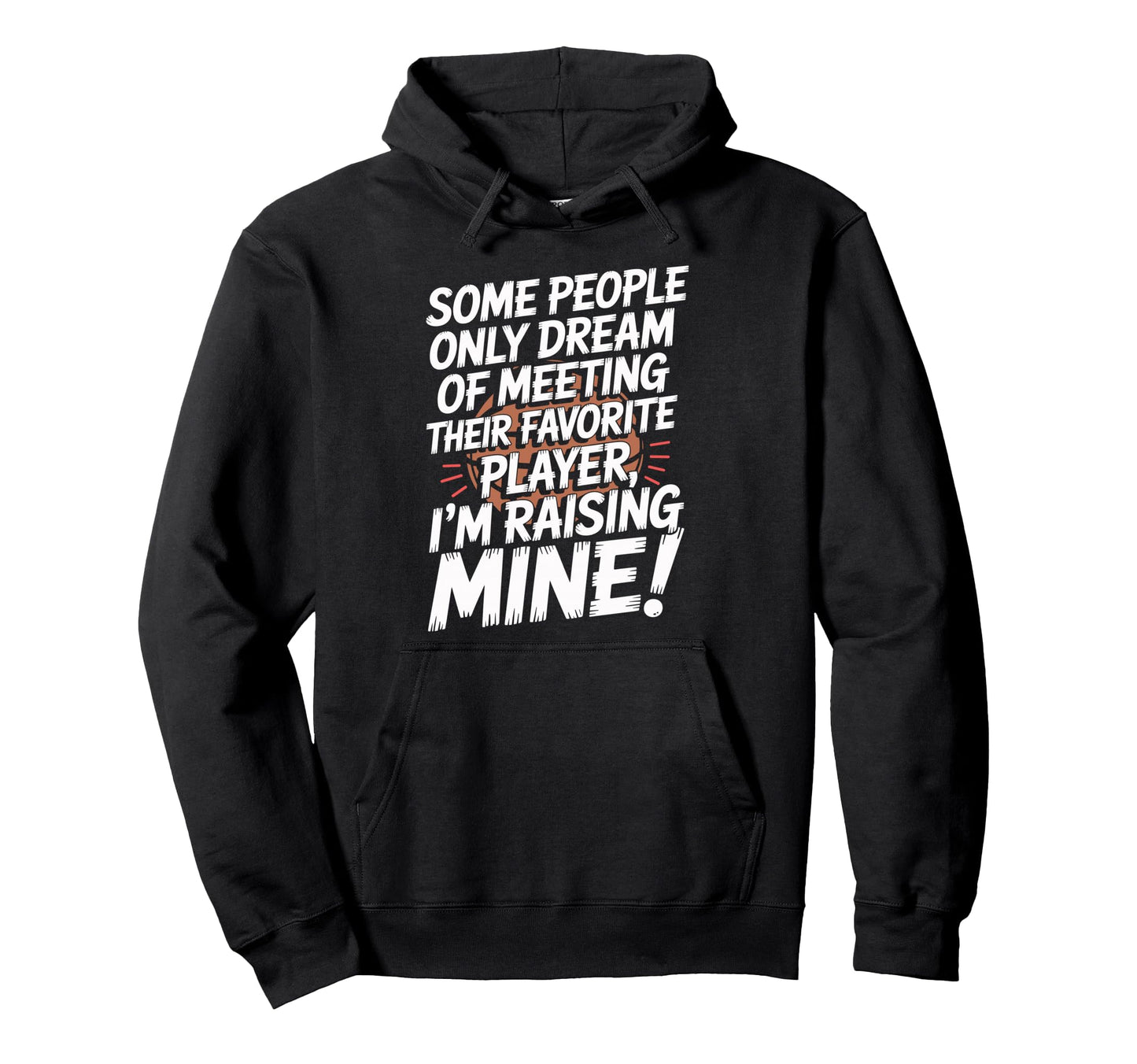 Basketball Mom And Dad Basketball Hoodie - Minimalist Print Men Women - T-Shirt, Sweatshirt, Hoodie