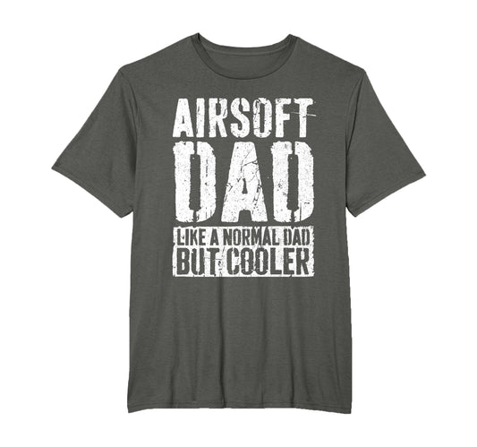 Airsoft Dad Fathers Day Airsoft Dad T-Shirt - Graphic Print Men Women - T-Shirt, Sweatshirt, Hoodie