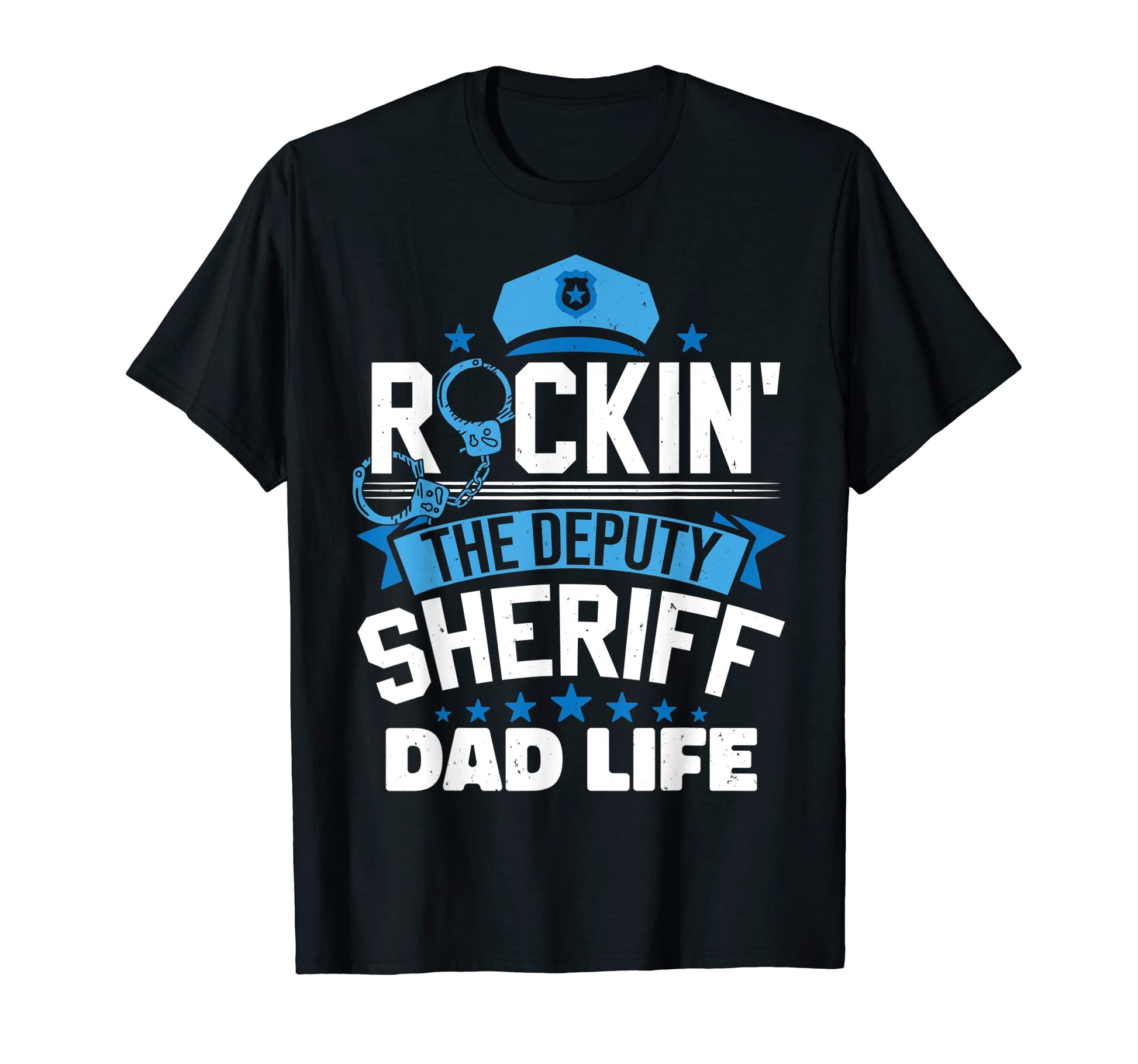 Police Officer Dad Cop Policeman T-Shirt - Trendy Graphic for Adults - T-Shirt, Sweatshirt, Hoodie