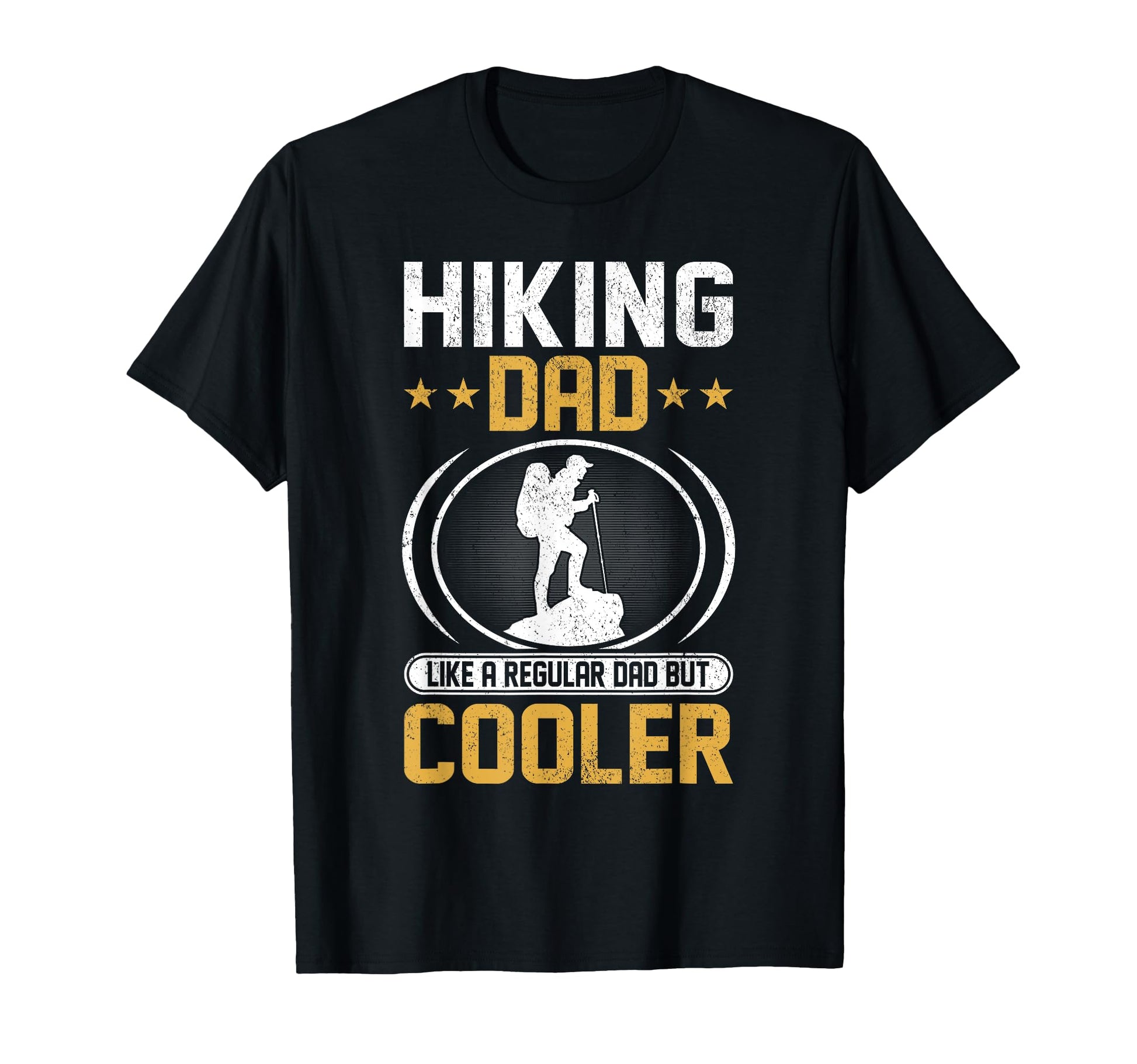 Hiking Dad Like Regular Dad But Cooler T-Shirt - Minimalist Print Men Women - T-Shirt, Sweatshirt, Hoodie