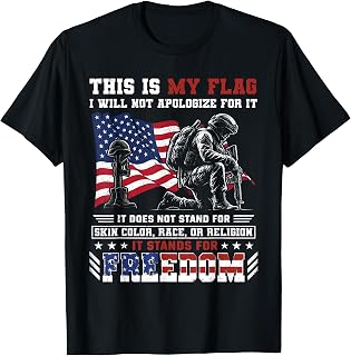 This is My Flag I Will Not Apologize for It for Men Women T-Shirt Unisex T-shirt, Sweatshirt, Hoodie, Long Sleeve Tee - T-Shirt, Sweatshirt, Hoodie